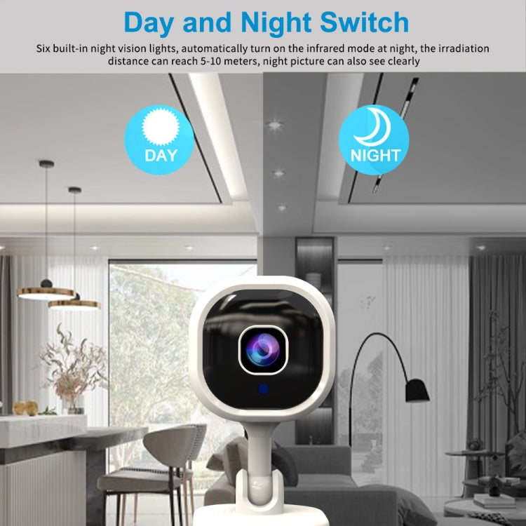 Cámara WiFi de visión nocturna con audio bidireccional y detección de movimiento A3, A3