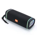 T&G TG375 Subwoofer de altavoz Bluetooth inalámbrico RGB con luz LED portátil para exteriores, TG375