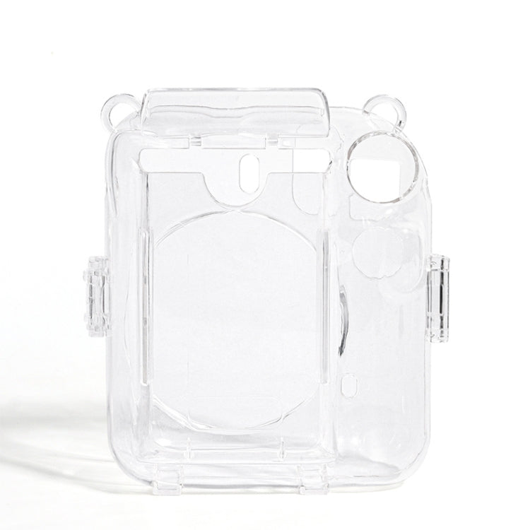 Estuche para cámara de acrílico duro de cristal con correa para el hombro, For FUJIFILM instax mini 12(DIY Pink Graffiti), For FUJIFILM instax mini 12(DIY Blue Cat), For FUJIFILM instax mini 12(DIY Purple Daisies)                                       ...