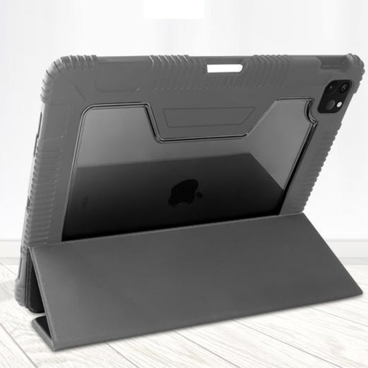Mutural Horizontal Flip PC + TPU + PU Funda de cuero con soporte y ranura para bolígrafo, For iPad Pro 11 inch (2021) / (2020), For iPad Pro 12.9 inch 2022 / 2021 / 2020