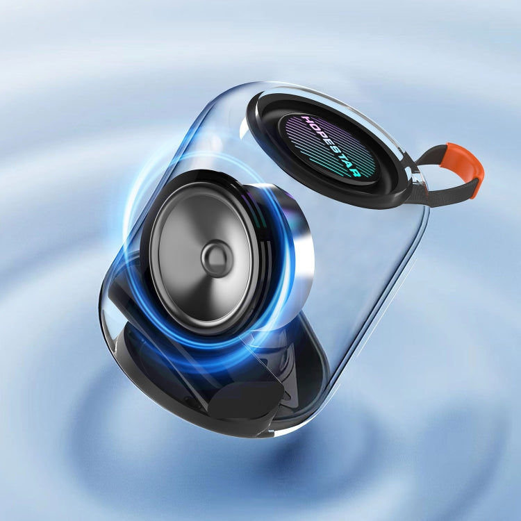 HOPESTAR H56 IPX6 Impermeable 10W TWS Subwoofer Luz Altavoz Bluetooth, H56