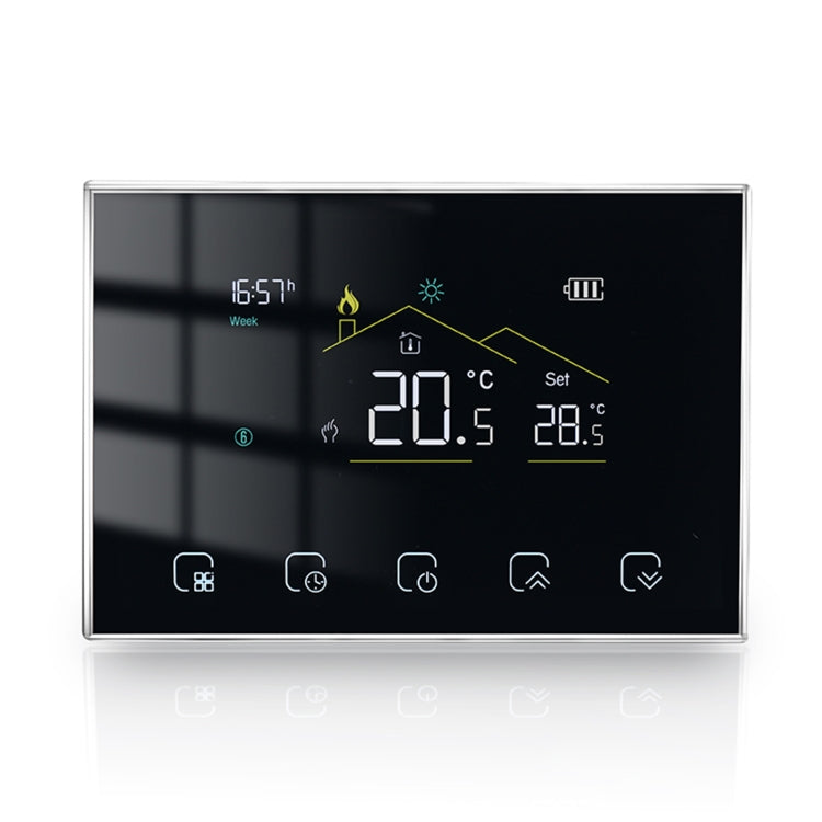 Termostato de pantalla LED inteligente inalámbrico serie BHT-8000RF-VA con WiFi, Electric Heating, Electric Boiler Heating, Boiler Heating, Water Heating, Hydroelectric Heating, Water Boiler Heating