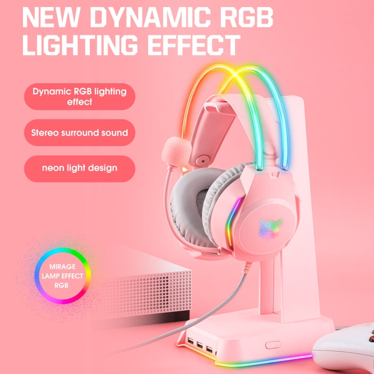 Auriculares para juegos con cable X26 USB+3.5mm RGB, X26