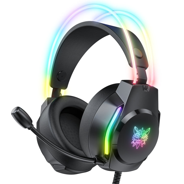 Auriculares para juegos con cable X26 USB+3.5mm RGB, X26