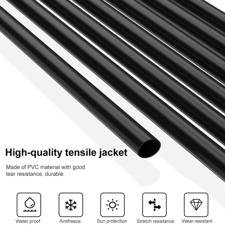 Cable de extensión de conexión de alimentación CC hembra a CC macho, 0.37m 4 in 1, 0.42m 8 in 1, 0.37m 2 in 1, 0.37m 6 in 1, 0.37m 3 in 1, 0.5m 16 in 1