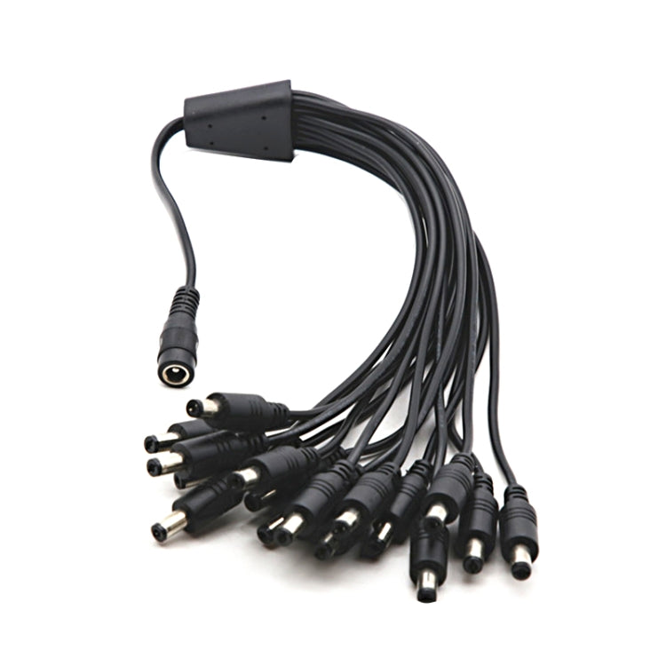 Cable de extensión de conexión de alimentación CC hembra a CC macho, 0.37m 4 in 1, 0.42m 8 in 1, 0.37m 2 in 1, 0.37m 6 in 1, 0.37m 3 in 1, 0.5m 16 in 1