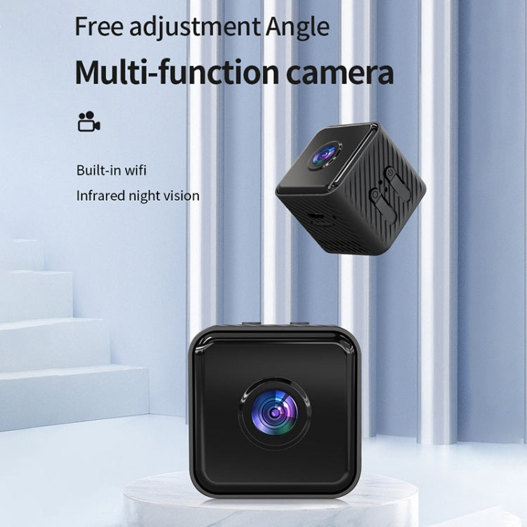 X2 Smart HD Mini WiFi Cámara compatible con visión nocturna, detección de movimiento y tarjeta TF, X2