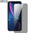 DUX DUCIS 0.33mm 9H Alto Aluminio Anti-spy HD Película de vidrio templado, For iPhone XR