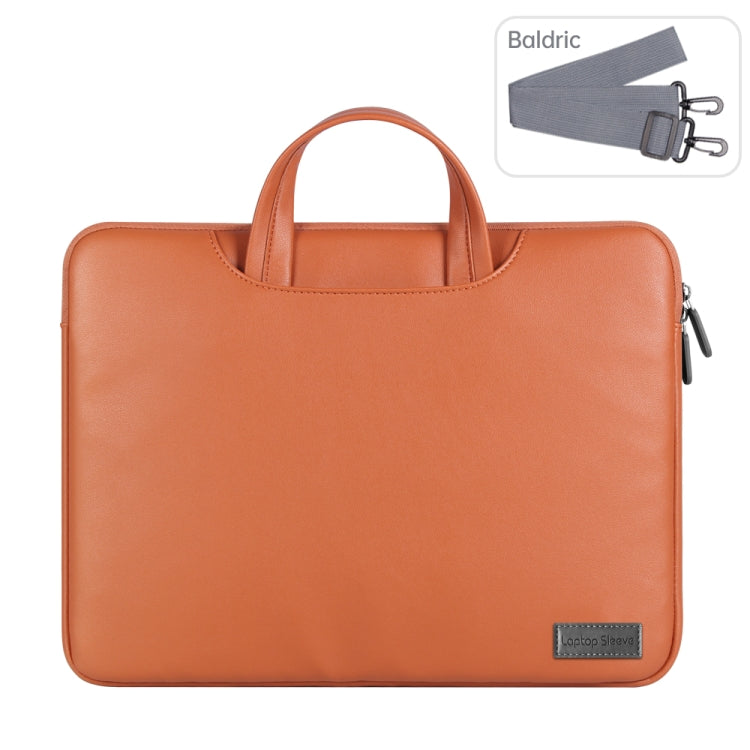 Bolsa interior impermeable para computadora portátil de PU, 13 / 14 inch, 15 inch