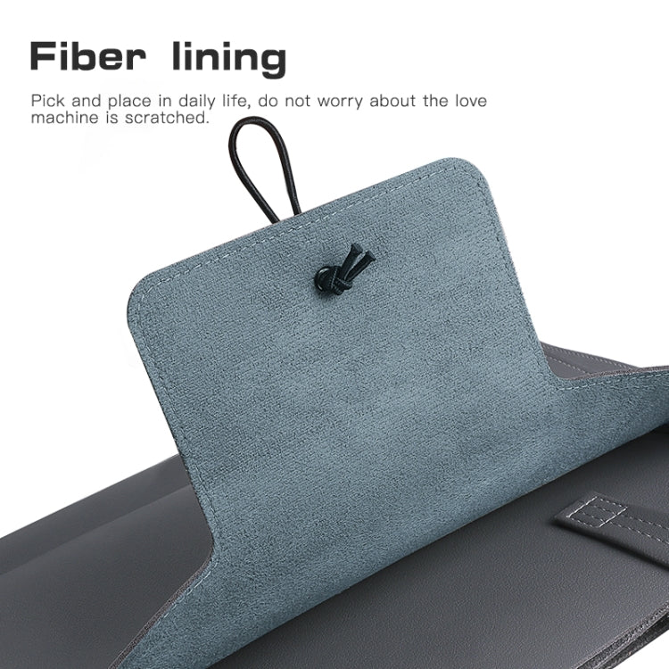Bolsa interna portátil para computadora portátil con botón de hilo elástico universal, 13-14 inch, 15-16 inch