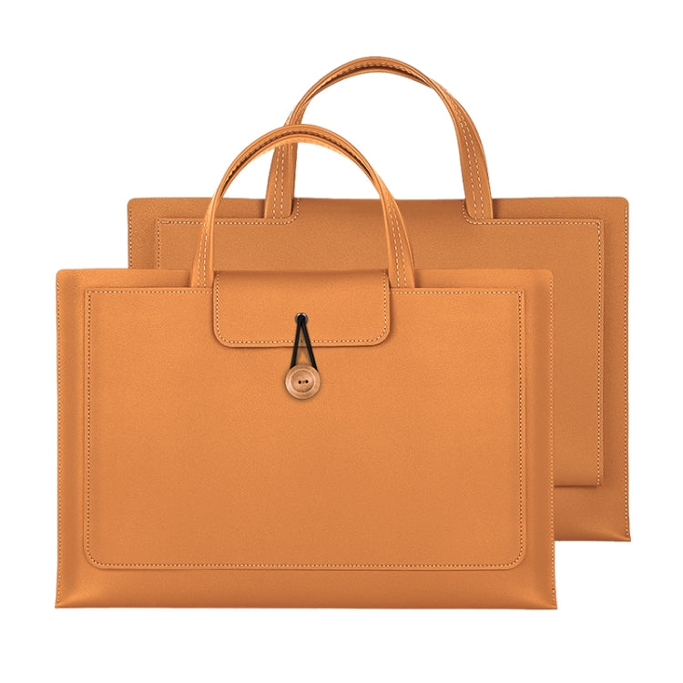 Bolsa interna portátil para computadora portátil con botón de hilo elástico universal, 13-14 inch, 15-16 inch