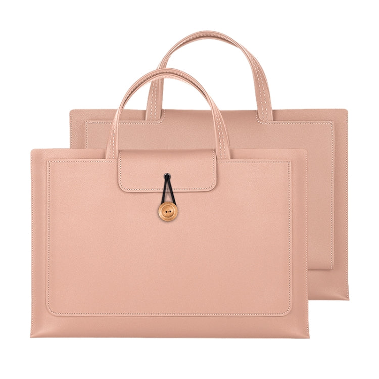 Bolsa interna portátil para computadora portátil con botón de hilo elástico universal, 13-14 inch, 15-16 inch