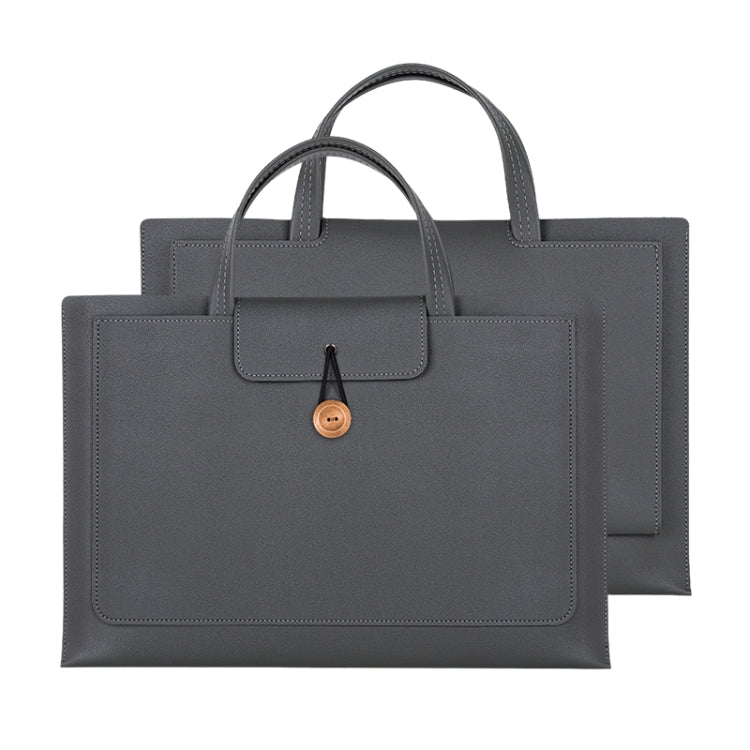 Bolsa interna portátil para computadora portátil con botón de hilo elástico universal, 13-14 inch, 15-16 inch