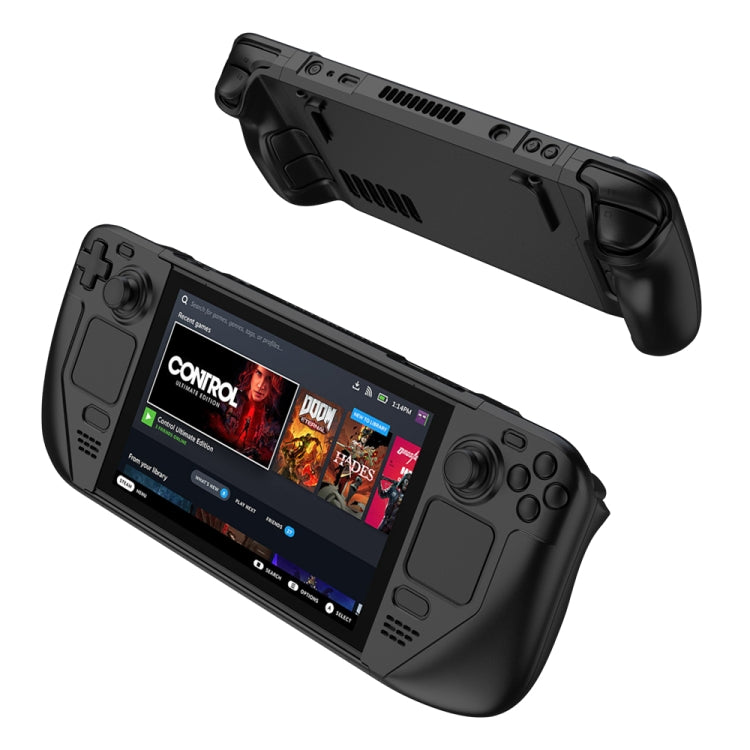 GKK para Steam Deck Contraste de color Funda para consola de juegos anticaída, GKK Case(Black), GKK Case(Red), GKK Case(Blue)