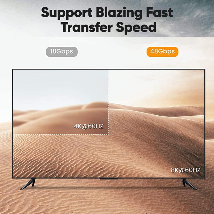 Cable HDMI 2.1 versión 8K 60Hz UHD 48Gbps, 1m, 2m, 3m