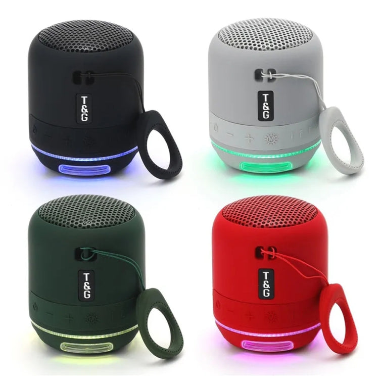 T&G TG294 TWS LED Mini Altavoz exterior de sonido estéreo inalámbrico portátil, TG294