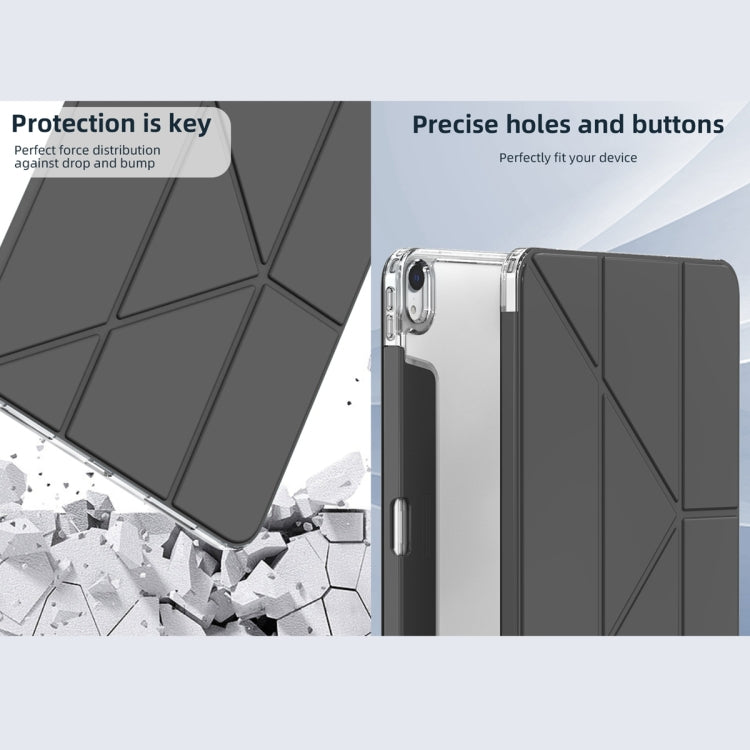 Estuche de tableta de cuero inteligente con soporte de deformación mutua, For iPad Air 13 2026 / 2025 / 2024, For iPad Air 11 2026 / 2025 / 2024, For iPad Pro 13 2025 / 2024, For iPad Pro 11 2025 / 2024, For iPad 2025 / 2022                            ...