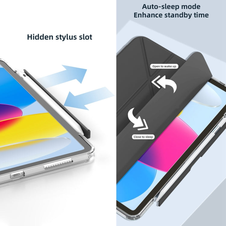 Estuche de tableta de cuero inteligente con soporte de deformación mutua, For iPad Air 13 2026 / 2025 / 2024, For iPad Air 11 2026 / 2025 / 2024, For iPad Pro 13 2025 / 2024, For iPad Pro 11 2025 / 2024, For iPad 2025 / 2022                            ...