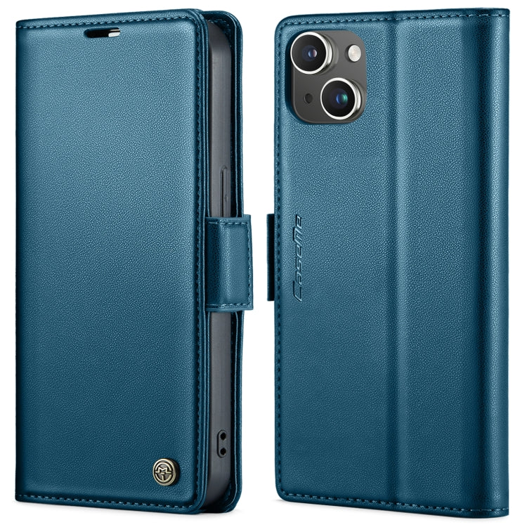 CaseMe 023 Mariposa Hebilla Litchi Textura RFID Funda de cuero antirrobo para teléfono, For iPhone 14, For iPhone 15 Pro Max, For iPhone 14 Plus, For iPhone 15 Pro, For iPhone 14 Pro, For iPhone 15 Plus, For iPhone 14 Pro Max, For iPhone 15