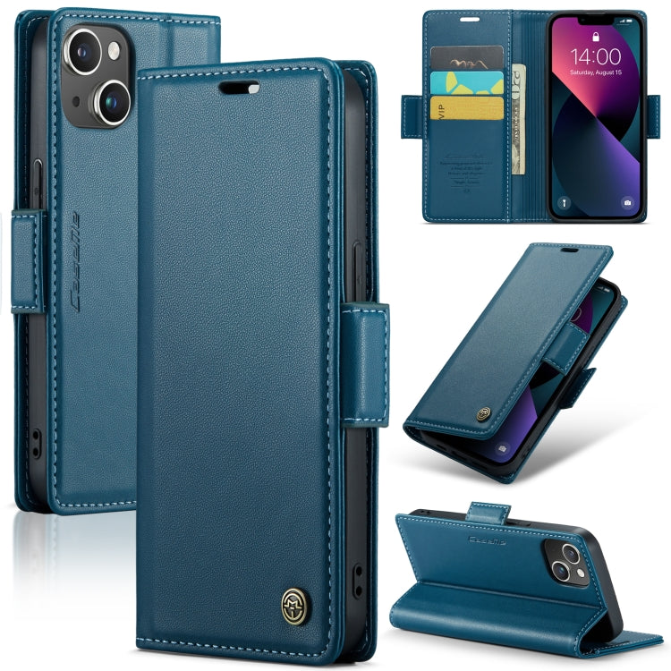 CaseMe 023 Mariposa Hebilla Litchi Textura RFID Funda de cuero antirrobo para teléfono, For iPhone 14, For iPhone 15 Pro Max, For iPhone 14 Plus, For iPhone 15 Pro, For iPhone 14 Pro, For iPhone 15 Plus, For iPhone 14 Pro Max, For iPhone 15