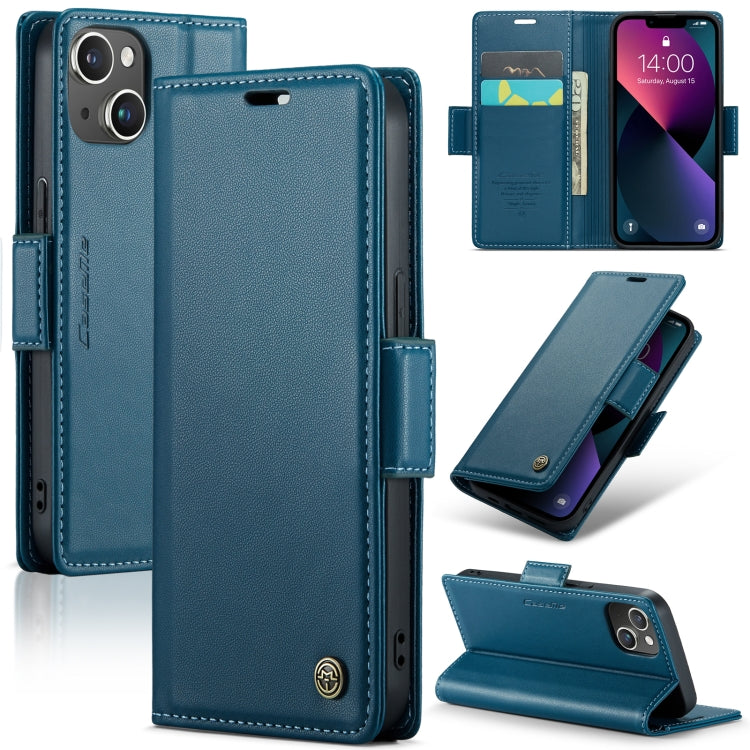 CaseMe 023 Mariposa Hebilla Litchi Textura RFID Funda de cuero antirrobo para teléfono, For iPhone 13, For iPhone 13 mini, For iPhone 13 Pro, For iPhone 13 Pro Max, For iPhone 12 / 12 Pro, For iPhone 12 Pro Max, For iPhone 12 mini, For iPhone 11