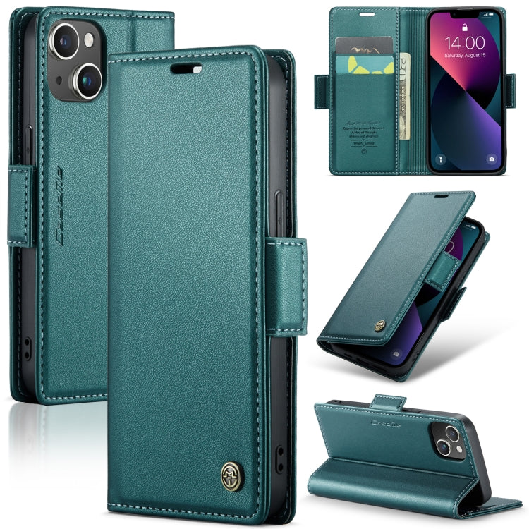 CaseMe 023 Mariposa Hebilla Litchi Textura RFID Funda de cuero antirrobo para teléfono, For iPhone 13, For iPhone 13 mini, For iPhone 13 Pro, For iPhone 13 Pro Max, For iPhone 12 / 12 Pro, For iPhone 12 Pro Max, For iPhone 12 mini, For iPhone 11