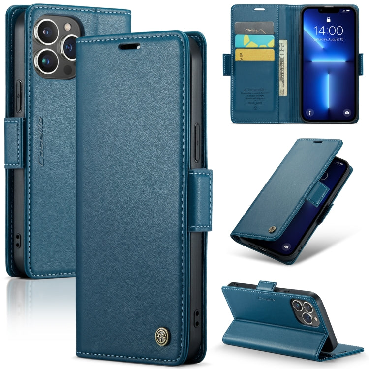 CaseMe 023 Mariposa Hebilla Litchi Textura RFID Funda de cuero antirrobo para teléfono, For iPhone 13, For iPhone 13 mini, For iPhone 13 Pro, For iPhone 13 Pro Max, For iPhone 12 / 12 Pro, For iPhone 12 Pro Max, For iPhone 12 mini, For iPhone 11