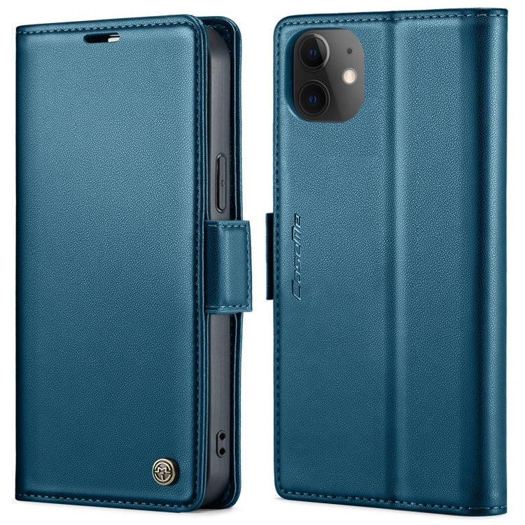 CaseMe 023 Mariposa Hebilla Litchi Textura RFID Funda de cuero antirrobo para teléfono, For iPhone 13, For iPhone 13 mini, For iPhone 13 Pro, For iPhone 13 Pro Max, For iPhone 12 / 12 Pro, For iPhone 12 Pro Max, For iPhone 12 mini, For iPhone 11