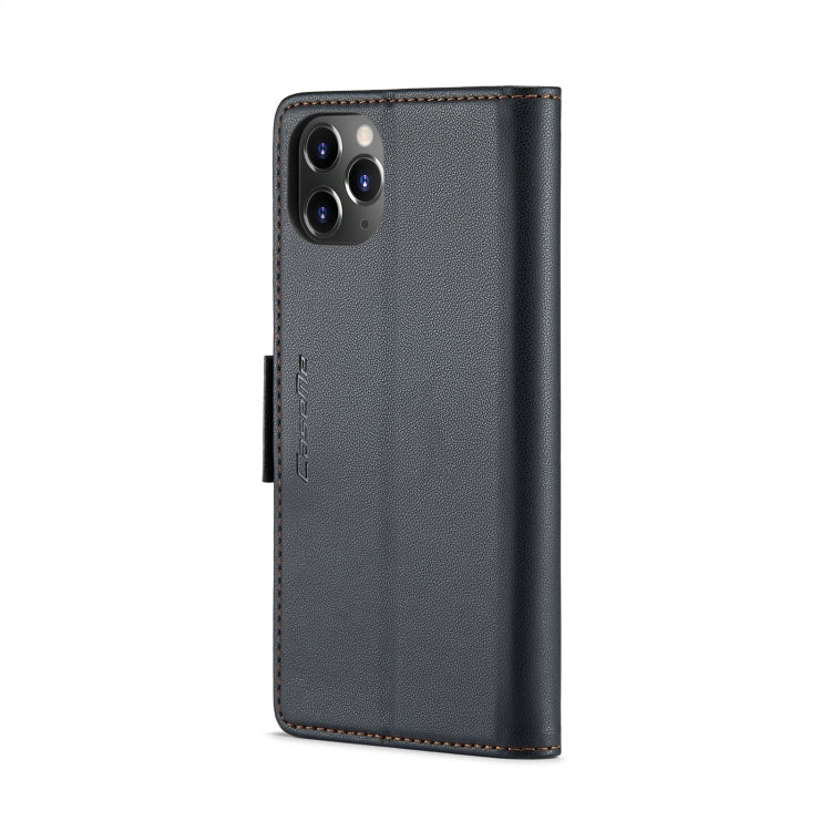 CaseMe 023 Mariposa Hebilla Litchi Textura RFID Funda de cuero antirrobo para teléfono, For iPhone 11 Pro, For iPhone 11 Pro Max, For iPhone XS Max, For iPhone XS, For iPhone XR, For iPhone SE 2022/SE 2020/6/7/8, For iPhone 6 Plus/7 Plus/8 Plus