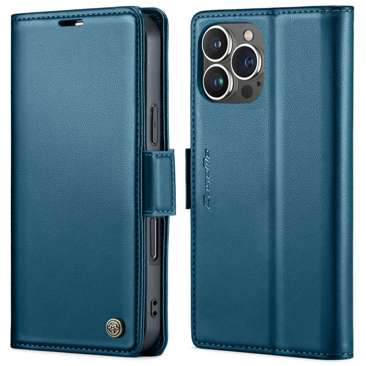 CaseMe 023 Mariposa Hebilla Litchi Textura RFID Funda de cuero antirrobo para teléfono, For iPhone 14, For iPhone 15 Pro Max, For iPhone 14 Plus, For iPhone 15 Pro, For iPhone 14 Pro, For iPhone 15 Plus, For iPhone 14 Pro Max, For iPhone 15