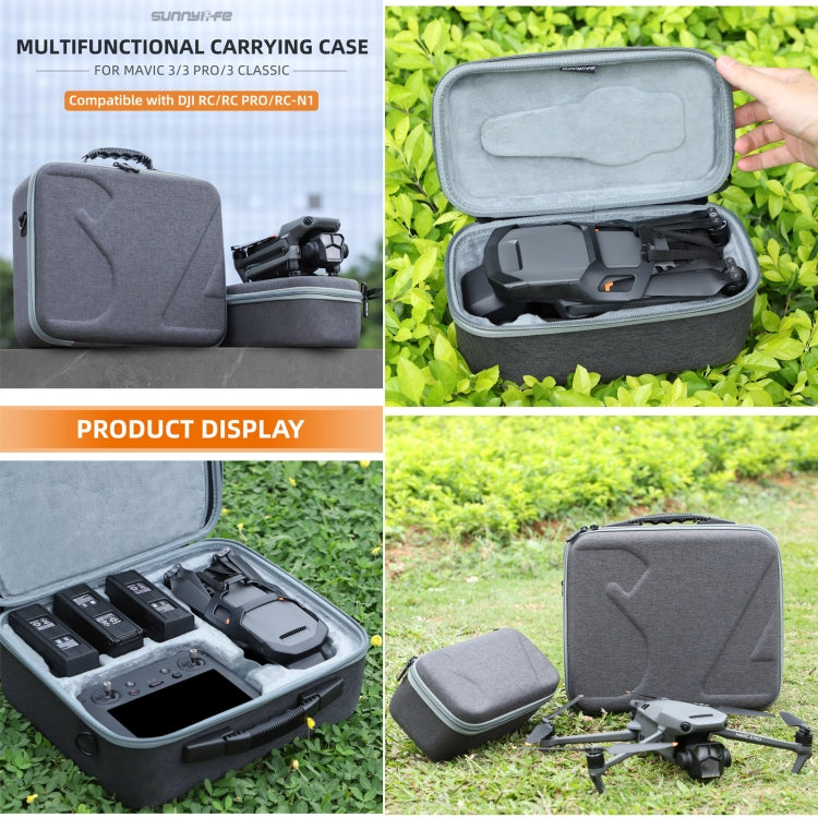 Bolso de mano con bolsa de almacenamiento Sunnylife, For DJI Mavic 3 Classic / 3 Kit Bag, For DJI Mavic 3 Classic / 3 Drone Body Bag