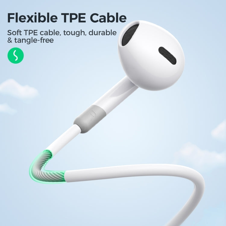 JOYROOM JR-EW01 Auricular con cable medio intrauditivo de 3,5 mm, longitud: 1,2 m, JR-EW01