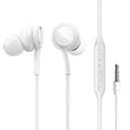 JOYRO0M JR-EW02 Auricular intrauditivo con cable de 3,5 mm, longitud: 1,2 m, JR-EW02