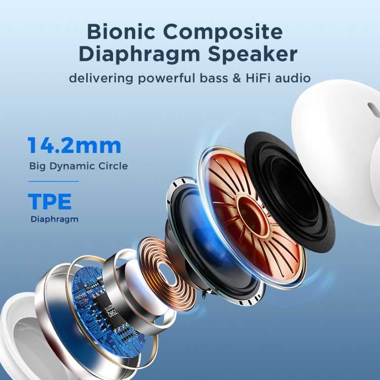 JOYRO0M JR-EW02 Auricular intrauditivo con cable de 3,5 mm, longitud: 1,2 m, JR-EW02