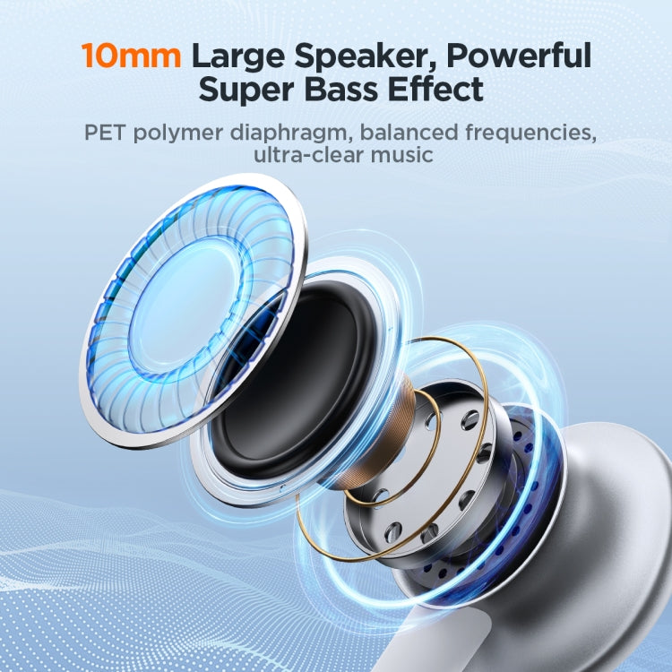 JOYROOM JR-EW03 Auricular con cable de metal en la oreja de 3,5 mm, longitud: 1,2 m