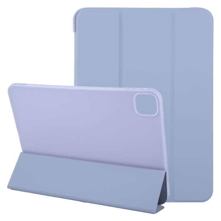 Estuche para tableta de cuero con tapa a prueba de golpes GEBEI con 3 pliegues, For iPad Air 13 2026 / 2025 / 2024, For iPad Air 11 2026 / 2025 / 2024, For iPad Pro 13 2025 / 2024, For iPad Pro 11 2025 / 2024, For iPad 9.7 2018 & 2017 / Air / Air2