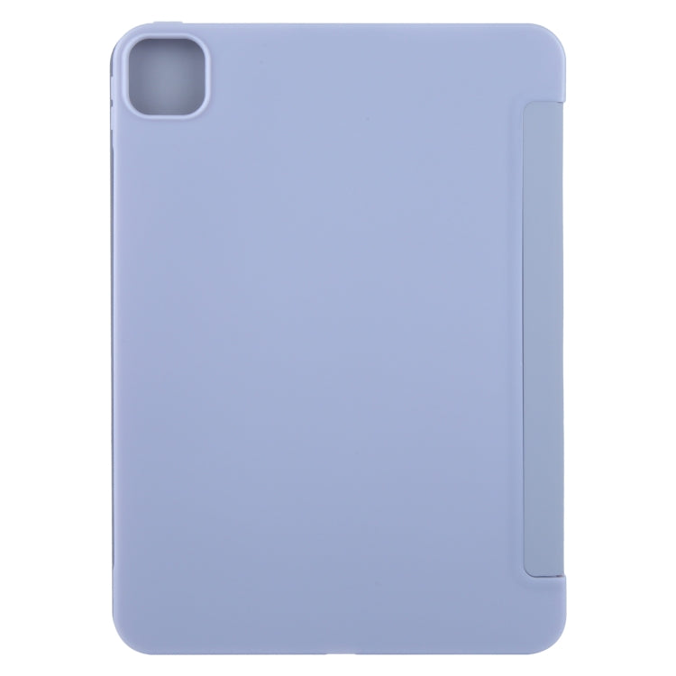 Estuche para tableta de cuero con tapa a prueba de golpes GEBEI con 3 pliegues, For iPad Air 13 2026 / 2025 / 2024, For iPad Air 11 2026 / 2025 / 2024, For iPad Pro 13 2025 / 2024, For iPad Pro 11 2025 / 2024, For iPad 9.7 2018 & 2017 / Air / Air2