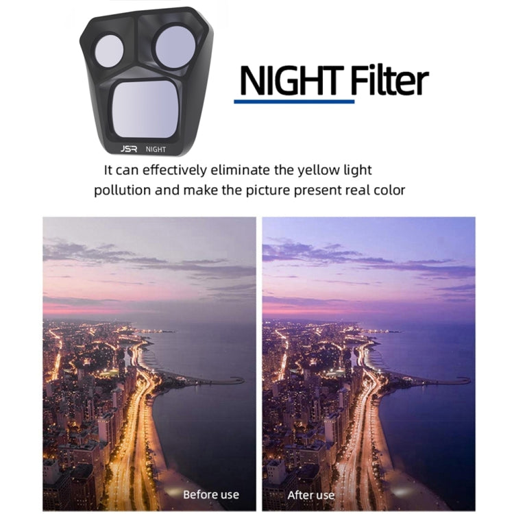 Filtro de lente JSR GB NIGHT, NIGHT For DJI Mavic 3 Pro
