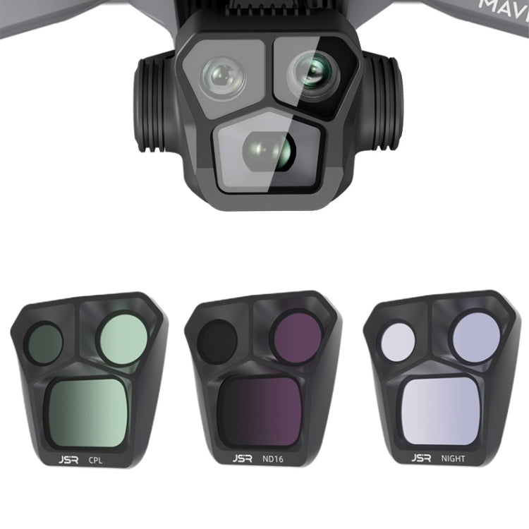 Filtro de lente JSR GB 3 en 1 CPL ND16 NIGHT, 3 in 1 CPL ND16 NIGHT For DJI Mavic 3 Pro