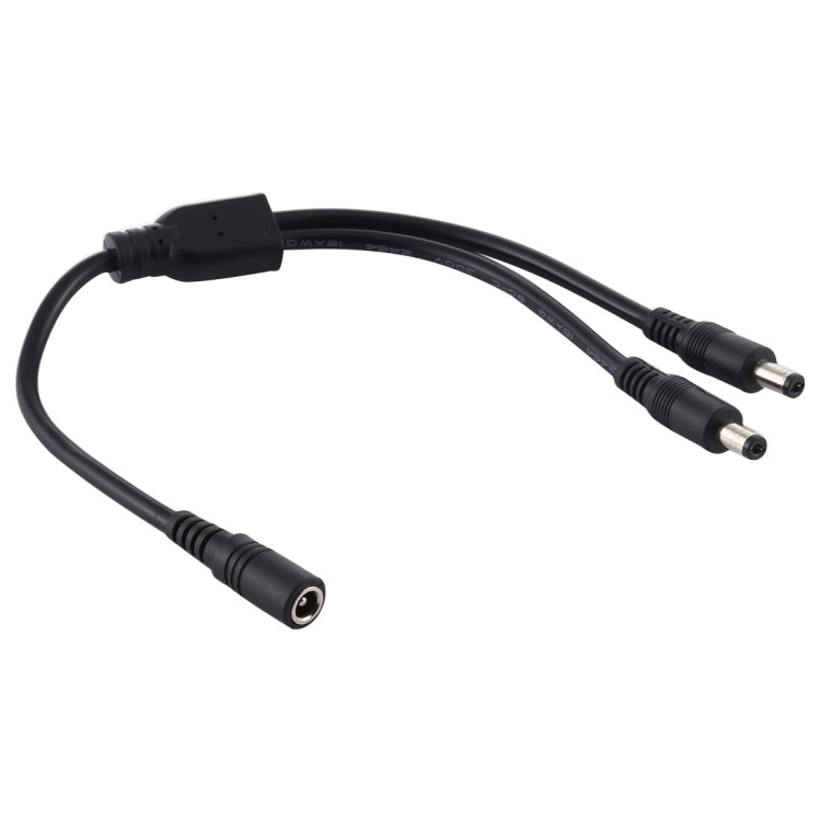 5,5 x 2,1 mm hembra a macho enchufe DC Power Splitter adaptador cable de alimentación, 30cm, 70cm