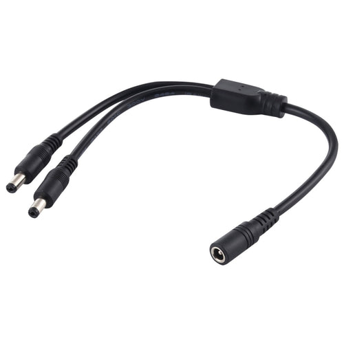 5,5 x 2,1 mm hembra a macho enchufe DC Power Splitter adaptador cable de alimentación, 30cm, 70cm