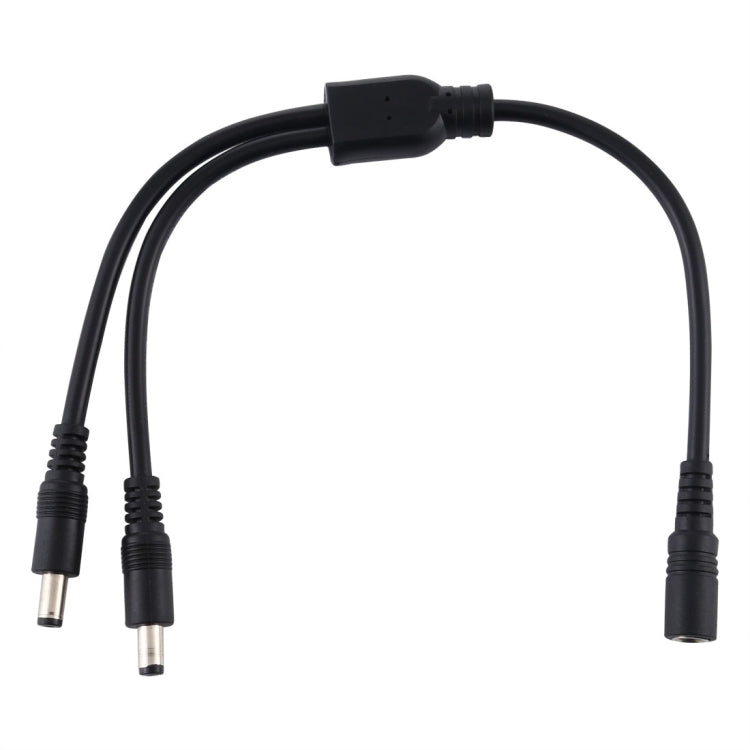 5,5 x 2,1 mm hembra a macho enchufe DC Power Splitter adaptador cable de alimentación, 30cm, 70cm