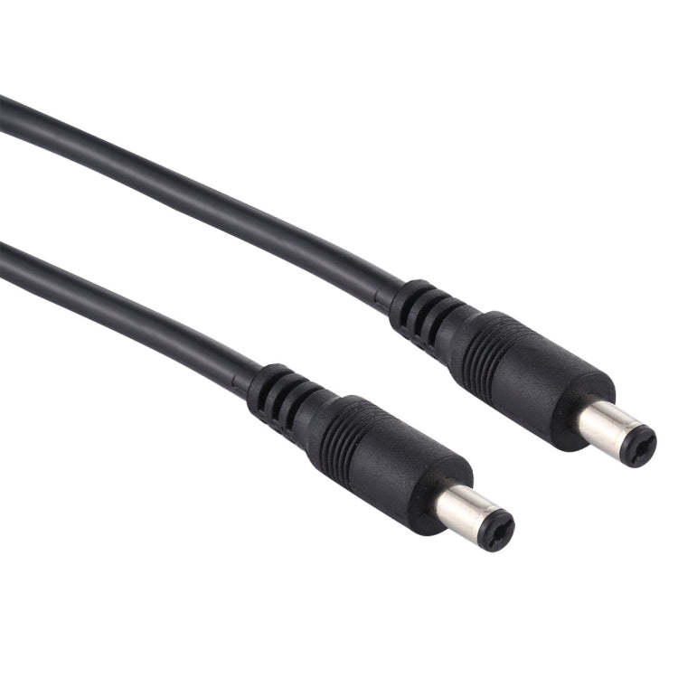 Enchufe de alimentación de CC 5,5 x 2,1 mm Cable de conector de adaptador macho a macho, 50cm, 1m, 1.5m
