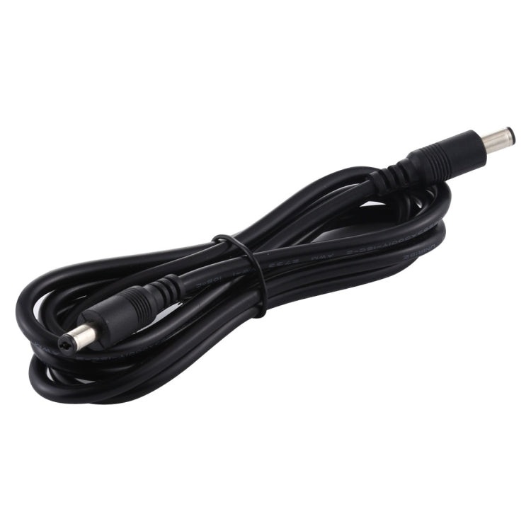 Enchufe de alimentación de CC 5,5 x 2,1 mm Cable de conector de adaptador macho a macho, 50cm, 1m, 1.5m