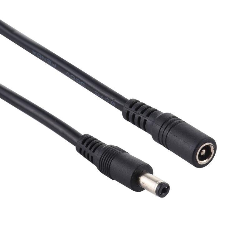 Cable de extensión de alimentación de CC hembra a macho de 5,5 x 2,1 mm, 1m, 1.5m, 3m, 5m, 10m