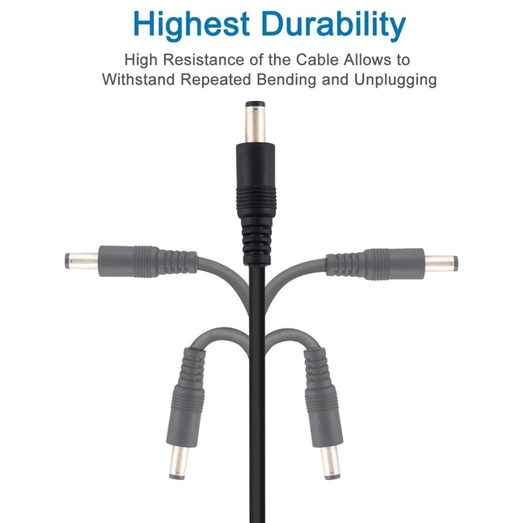 Cable de extensión de alimentación de CC hembra a macho de 5,5 x 2,1 mm, 1m, 1.5m, 3m, 5m, 10m