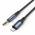 Yesido YAU35 Cable adaptador de audio auxiliar de 8 pines a 3,5 mm, YAU35