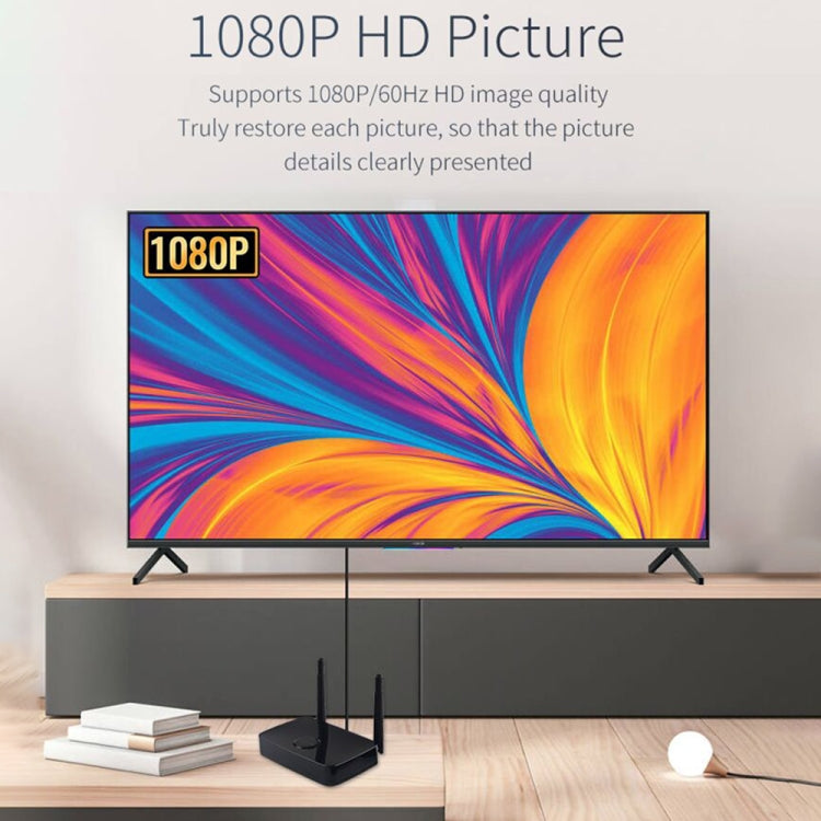 Measy UHD200 Transmisor y receptor inalámbrico HDMI, distancia de transmisión: 100 m, Wireless Transmitter and Receiver 100m
