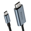 Cable adaptador Yesido HM10 USB-C / Type-C a HDMI HD, HM10