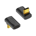 40Gbps 240W USB-C/Tipo-C Hembra a USB-C/Tipo-C Macho Adaptador 3D Bend, 3D Bend Adapter